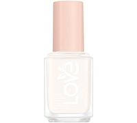 essie Esmalte de uñas de larga duración con acabado cremoso, secado rápido y menos astillado, fórmula vegana LOVE by ESSIE, color blanco, 1 x 13,5 ml