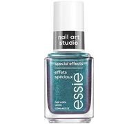 Essie Esmalte de uñas Spectrum Shift, efecto profesional, color verde azulado metálico, de alta calidad y duradero, 13,5 ml
