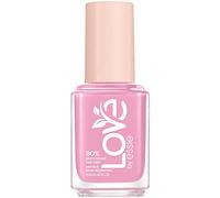 essie Esmalte de uñas de larga duración con acabado cremoso, tiempo de secado rápido y menos astillado, fórmula vegana Love by essie, color rosa 160 carefree but caring, 1 x 13,5 ml