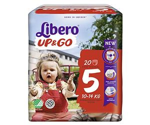 Essity Italy Libero Up&go Pannolini 5 10-14 20 Pezzi