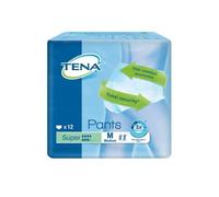 TENA Proskin Pants Ropa Interior Absorbente Super - Talla M - 12 Unidades