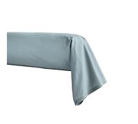Essix First Cotton - Funda de cojín de percal de algodón, Color Azul Hielo, 43 x 230 cm, 43 x 230 cm
