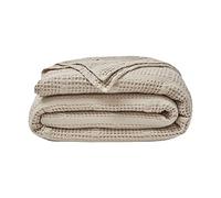 ESSIX - Funda de Cama de Jacquard de algodón, yogui, 260 x 240 cm