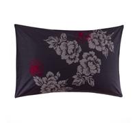 Essix Home Collection Línea Real Sábana Bajera Ajustable, Percal Lino Algodón Bambú, Azul Ocuro, 90 x 200 cm