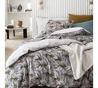 ESSIX Luxuria - Funda nórdica de percal de algodón, 200 x 200 cm