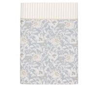 ESSIX - Sábana Plana Estampada en percal de algodón, Rosado Salvaje - 180 x 290 cm - Azul Claro - Percal de algodón - 80 Hilos por m² - Fácil Cuidado