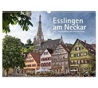 Esslingen am Neckar. Ein- und Ausblicke von Andreas Voigt (Wandkalender 2026 DIN A3 quer), CALVENDO Monatskalender: Mittelalterlich geprägte Altstadt