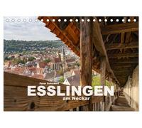 Esslingen am Neckar (Tischkalender 2026 DIN A5 quer), CALVENDO Monatskalender: Die wunderbare Große Kreisstadt Esslingen am Neckar.