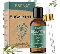 ESSNAT Aceites Esenciales Eucalipto 30ml - 100% Aceite Natural, Aceite Esencial Eucalipto, Ideal para Aromaterapia, Difusores, Purificación del Aire
