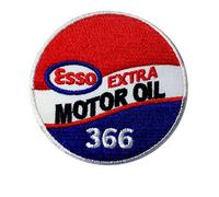 Esso extra motor oil sew Racing Sport T parche patch bordado con logotipo para planchar de hierro en apliques