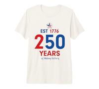 EST 1776 250 Years of Making History Patriotic American USA Camiseta Premium