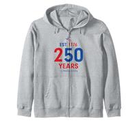 EST 1776 250 Years of Making History Patriotic American USA Sudadera con Capucha