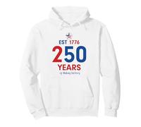 EST 1776 250 Years of Making History Patriotic American USA Sudadera con Capucha