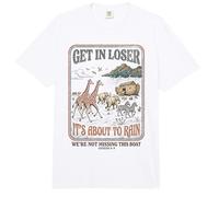 Está a Punto de llover el Arca de Noé Humor Cristiano Comfort Colors Adult Heavyweight T-Shirt