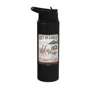 Está a punto de llover el Arca de Noé Humor cristiano Stainless Steel Insulated Water Bottle