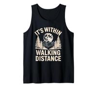 Está A Un Paso De Mountain Moon Forest Adventure Camiseta sin Mangas