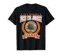 Esta abuela elige las manzanas más jugosas Recolección de manzanas divertida Camiseta