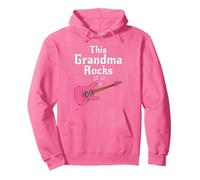Esta abuela es genial, guitarra eléctrica, guitarrista Sudadera con Capucha