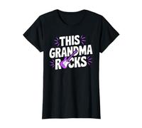 Esta Abuela es Genial, la Divertida Abuela de Rockstar Camiseta