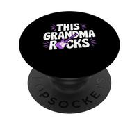 Esta Abuela es Genial, la Divertida Abuela de Rockstar PopSockets PopGrip Adhesivo