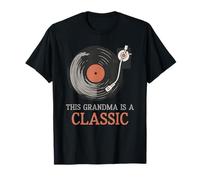 Esta abuela es un clásico día de la madre vinilo retro música antigua Camiseta