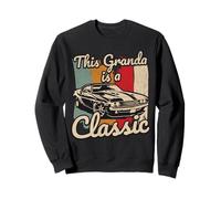 Esta Abuela es un Coche clásico fanático del Motor de conducción cumpleaños Sudadera