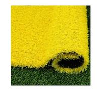 Esta Alfombra de césped sintético de Alta Densidad, de 3 cm de Grosor, con Aspecto Realista y Orificios de Drenaje, es Ideal para Patios, Balcones y Piscinas. Alfombra de césped Artificial d
