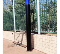 Esta Almohadilla Protectora para Postes de Baloncesto de Exterior, de 1,8 m (6 pies) de Largo, es un Protector Resistente a la Intemperie para columnas de Metal y hormigón, y también Sirve c