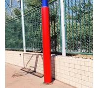 Esta Almohadilla Protectora para Postes de Baloncesto de Exterior, de 1,8 m (6 pies) de Largo, es un Protector Resistente a la Intemperie para columnas de Metal y hormigón, y también Sirve c