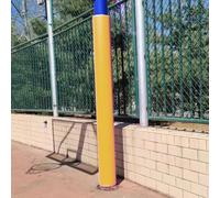Esta Almohadilla Protectora para Postes de Baloncesto de Exterior, de 1,8 m (6 pies) de Largo, es un Protector Resistente a la Intemperie para columnas de Metal y hormigón, y también Sirve c