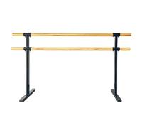 Esta Barra de Ballet portátil para Uso doméstico Cuenta con un diseño Independiente con Doble Sistema Antideslizante, Ideal Tanto para niños como para Adultos. Es Ideal para Practicar Danza,