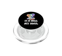 Está Bien con mi Alma Christian, Lindo bebé Elefante PopSockets PopGrip para MagSafe