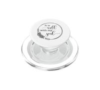 Está Bien con mi Alma Christian Pretty Floral Vintage PopSockets PopGrip para MagSafe