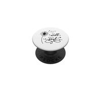 Está Bien con mi Alma Cristiano Lindo soplando Diente de león PopSockets PopGrip Adhesivo