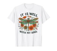 Está Bien con mi Alma Floral Christian God Camiseta