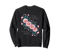 Está Bien con mi Alma - Flores Sudadera