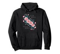 Está Bien con mi Alma - Flores Sudadera con Capucha