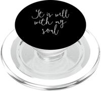 Está bien con mi alma Himno cristiano PopSockets PopGrip para MagSafe