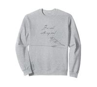 Está bien con mi alma pájaro himno cristiano Sudadera