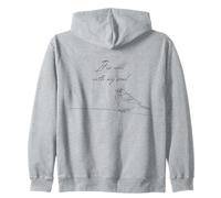 Está bien con mi alma pájaro himno cristiano Sudadera con Capucha