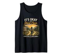 Está Bien Empezar de Nuevo inspirando nuevos comienzos Camiseta sin Mangas