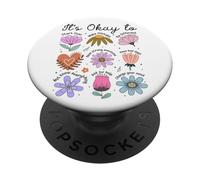 Está bien empezar de nuevo mensaje positivo PopSockets PopGrip Adhesivo