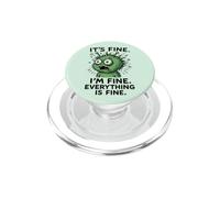 Está Bien, Estoy Bien Todo lo es, Alien Monster Meme PopSockets PopGrip para MagSafe