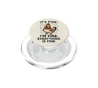 Está Bien, Estoy Bien Todo lo es, Pollo Meme Divertido PopSockets PopGrip para MagSafe
