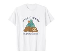 ESTÁ Bien IR Lento - Conciencia DE YO/CFS - Perezoso, Tortuga, Caracol Camiseta