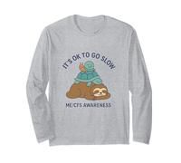 ESTÁ Bien IR Lento - Conciencia DE YO/CFS - Perezoso, Tortuga, Caracol Manga Larga