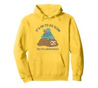 ESTÁ Bien IR Lento - Conciencia DE YO/CFS - Perezoso, Tortuga, Caracol Sudadera con Capucha