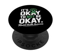 Está Bien no Estar Bien Conciencia sobre la Salud Mental Bienestar Mental PopSockets PopGrip Adhesivo