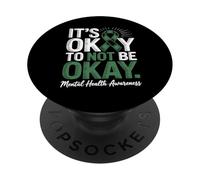 Está Bien no Estar Bien Conciencia sobre la Salud Mental Bienestar Mental PopSockets PopGrip Adhesivo