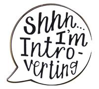 Está bien no ser aceptable pin mochila collar solapa decoración, Klein, Metal no precioso